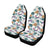 Aloha Hawaii Beach Pattern Print Design 04 Car Seat Covers (Set of 2)-JORJUNE.COM