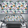 Aloha Hawaii Beach Pattern Print Design 04 Car Sun Shade-JORJUNE.COM