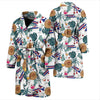 Aloha Hawaii Beach Pattern Print Design 04 Men Bathrobe-JORJUNE.COM