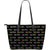 Aloha Hawaii Neon Large Leather Tote Bag