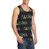 Aloha Hawaii Neon Men Tank Top