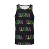 Aloha Hawaii Neon Men Tank Top