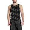 Aloha Hawaii Neon Men Tank Top