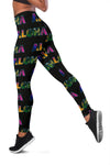 Aloha Hawaii Neon Women Leggings