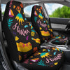 Aloha Hawaii Summer Design Themed Print Universal Fit Car Seat Covers