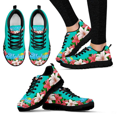 Aloha Hawaiian Flower Women Sneakers