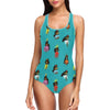 Aloha Hawaiian girl Dance Women One Piece Swimsuit