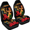 Aloha Hawaiian Girl Universal Fit Car Seat Covers