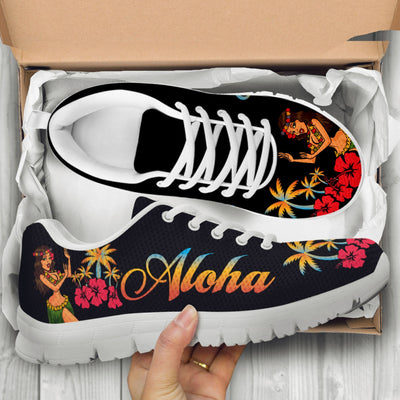 Aloha Hawaiian Girl Women Sneakers