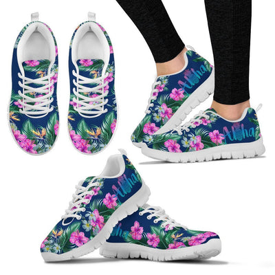 Aloha Hibiscus Hawaiian Flower Women Sneakers