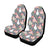 Alpaca Pattern Print Design 03 Car Seat Covers (Set of 2)-JORJUNE.COM