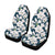 Amaryllis Pattern Print Design 01 Car Seat Covers (Set of 2)-JORJUNE.COM