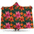 Amaryllis Pattern Print Design AL01 Hooded Blanket-JORJUNE.COM