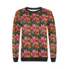 Amaryllis Pattern Print Design AL01 Women Long Sleeve Sweatshirt-JorJune