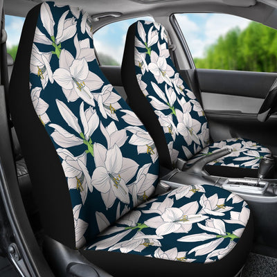 Amaryllis Pattern Print Design AL02 Universal Fit Car Seat Covers