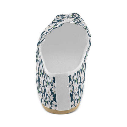 Amaryllis Pattern Print Design AL02 Women Casual Shoes-JorJune.com