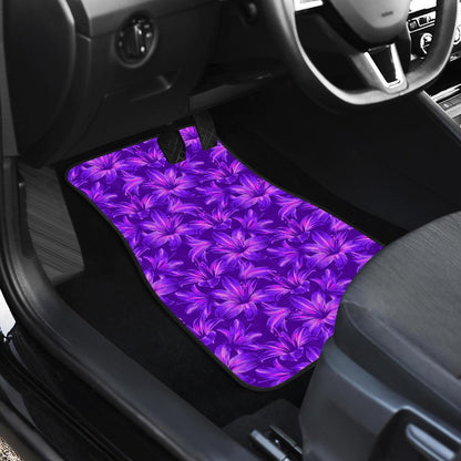 Amaryllis Pattern Print Design AL03 Car Floor Mats-JorJune