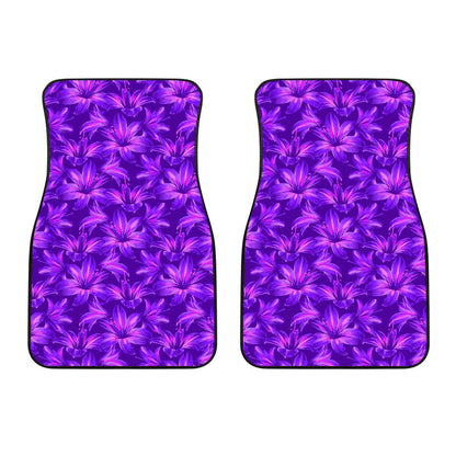 Amaryllis Pattern Print Design AL03 Car Floor Mats-JorJune