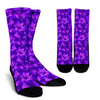 Amaryllis Pattern Print Design AL03 Crew Crew Socks-JORJUNE.COM