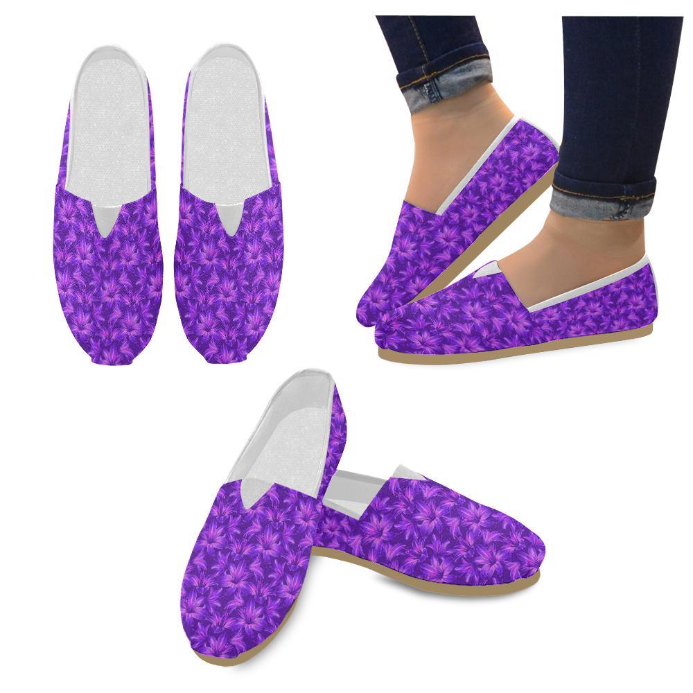 Amaryllis Pattern Print Design AL03 Women Casual Shoes-JorJune.com