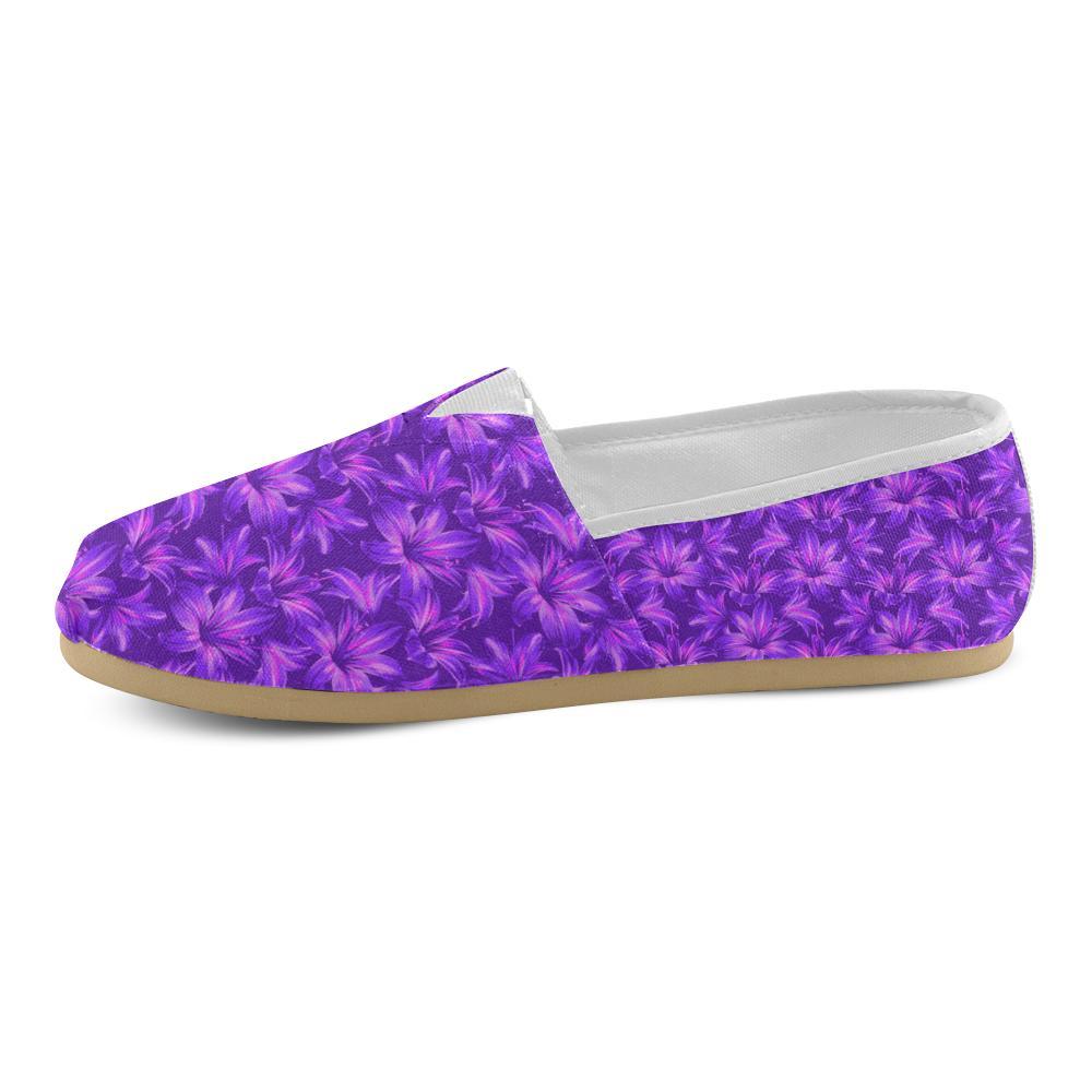 Amaryllis Pattern Print Design AL03 Women Casual Shoes-JorJune.com
