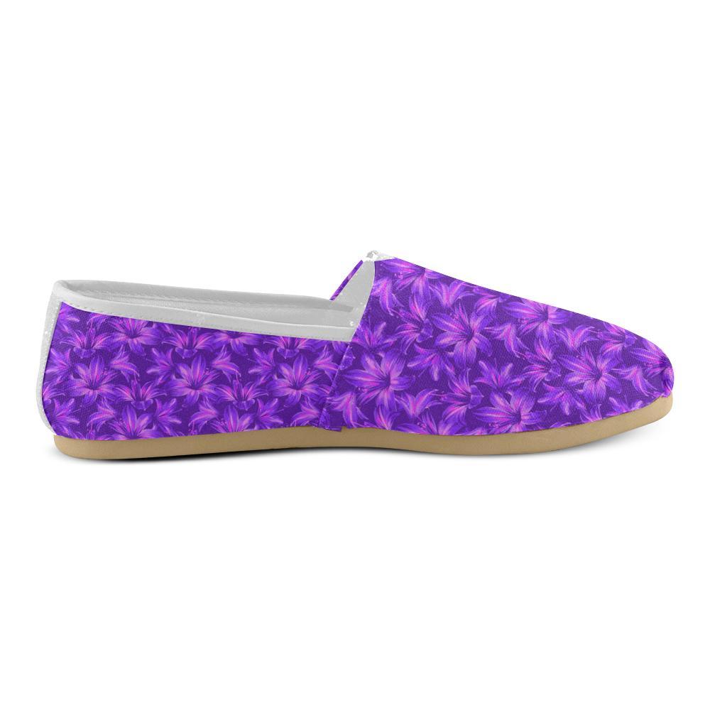 Amaryllis Pattern Print Design AL03 Women Casual Shoes-JorJune.com