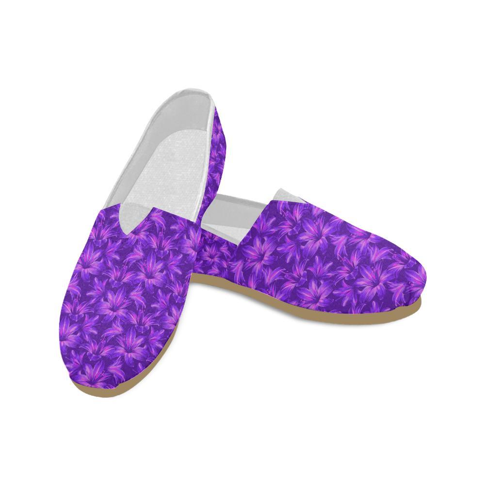 Amaryllis Pattern Print Design AL03 Women Casual Shoes-JorJune.com