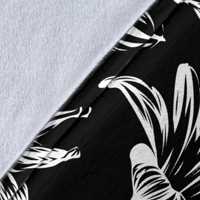 Amaryllis Pattern Print Design AL04 Fleece Blankete