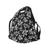 Amaryllis Pattern Print Design AL04 Neoprene Lunch Bag-JorJune
