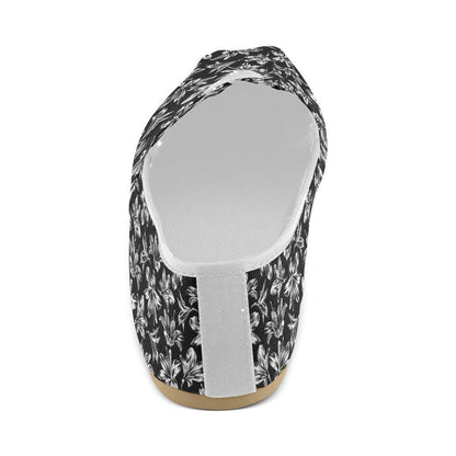 Amaryllis Pattern Print Design AL04 Women Casual Shoes-JorJune.com