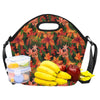 Amaryllis Pattern Print Design AL05 Neoprene Lunch Bag-JorJune