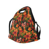 Amaryllis Pattern Print Design AL05 Neoprene Lunch Bag-JorJune