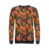 Amaryllis Pattern Print Design AL05 Women Long Sleeve Sweatshirt-JorJune