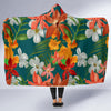Amaryllis Pattern Print Design AL06 Hooded Blanket-JORJUNE.COM