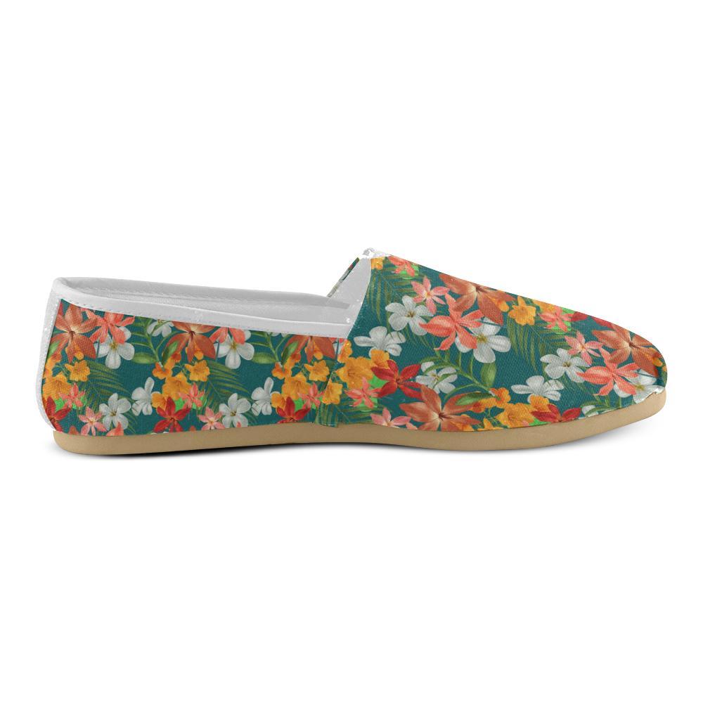 Amaryllis Pattern Print Design AL06 Women Casual Shoes-JorJune.com