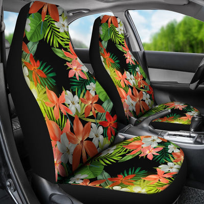 Amaryllis Pattern Print Design AL07 Universal Fit Car Seat Covers