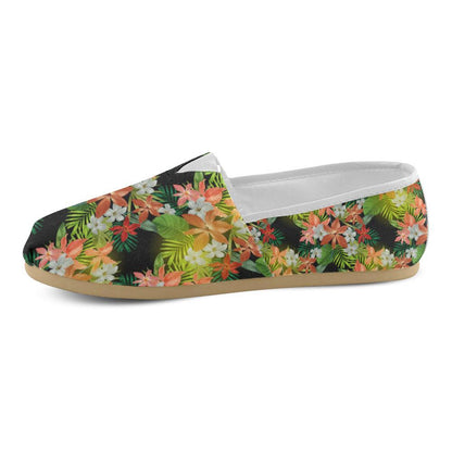 Amaryllis Pattern Print Design AL07 Women Casual Shoes-JorJune.com