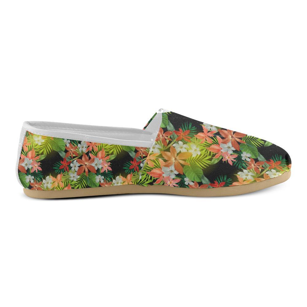 Amaryllis Pattern Print Design AL07 Women Casual Shoes-JorJune.com