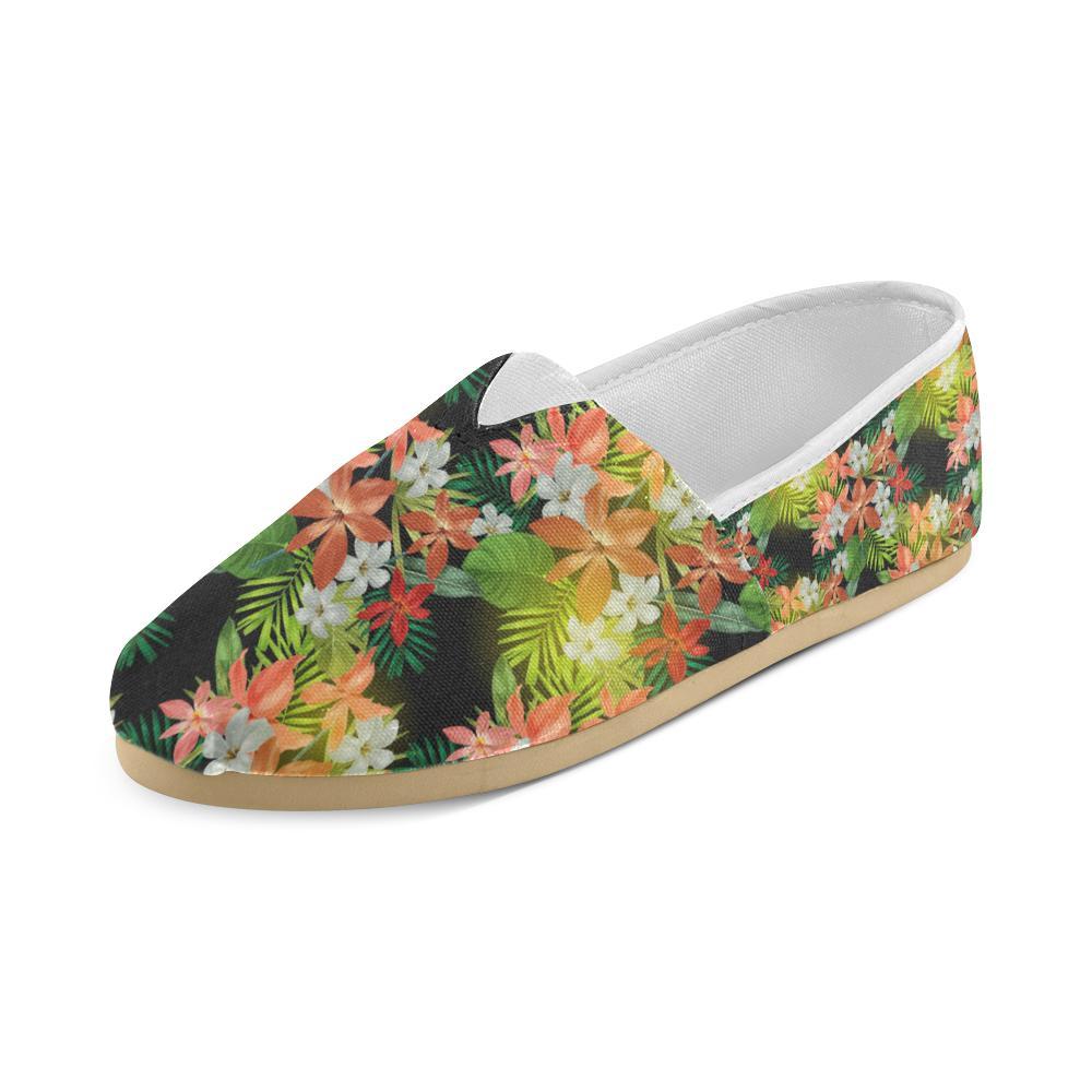 Amaryllis Pattern Print Design AL07 Women Casual Shoes-JorJune.com