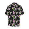 Amaryllis Pattern Print Design AL08 Men Hawaiian Shirt-JorJune
