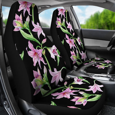 Amaryllis Pattern Print Design AL08 Universal Fit Car Seat Covers