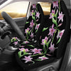 Amaryllis Pattern Print Design AL08 Universal Fit Car Seat Covers