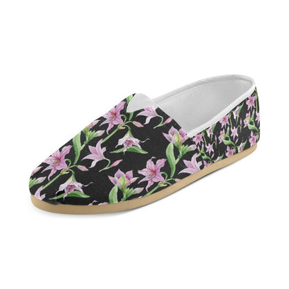 Amaryllis Pattern Print Design AL08 Women Casual Shoes-JorJune.com
