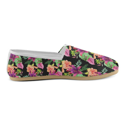 Amaryllis Pattern Print Design AL09 Women Casual Shoes-JorJune.com