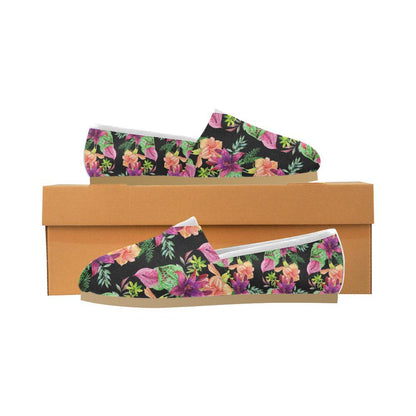 Amaryllis Pattern Print Design AL09 Women Casual Shoes-JorJune.com