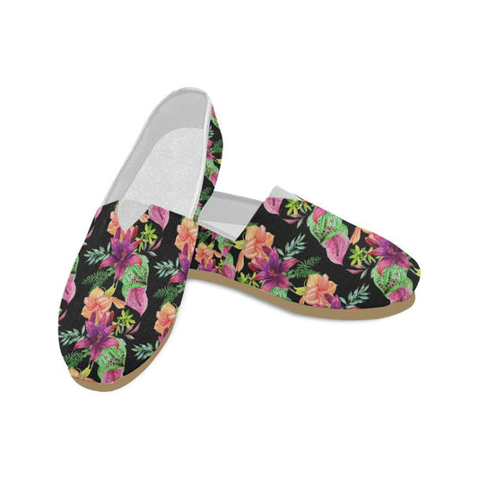 Amaryllis Pattern Print Design AL09 Women Casual Shoes-JorJune.com