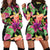 Amaryllis Pattern Print Design AL09 Women Hoodie Dress