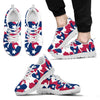 American flag Camo Camouflage Print Men Sneakers