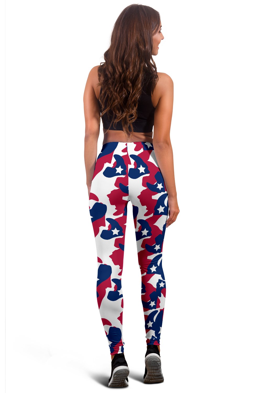 American flag Camo Print Women Leggings