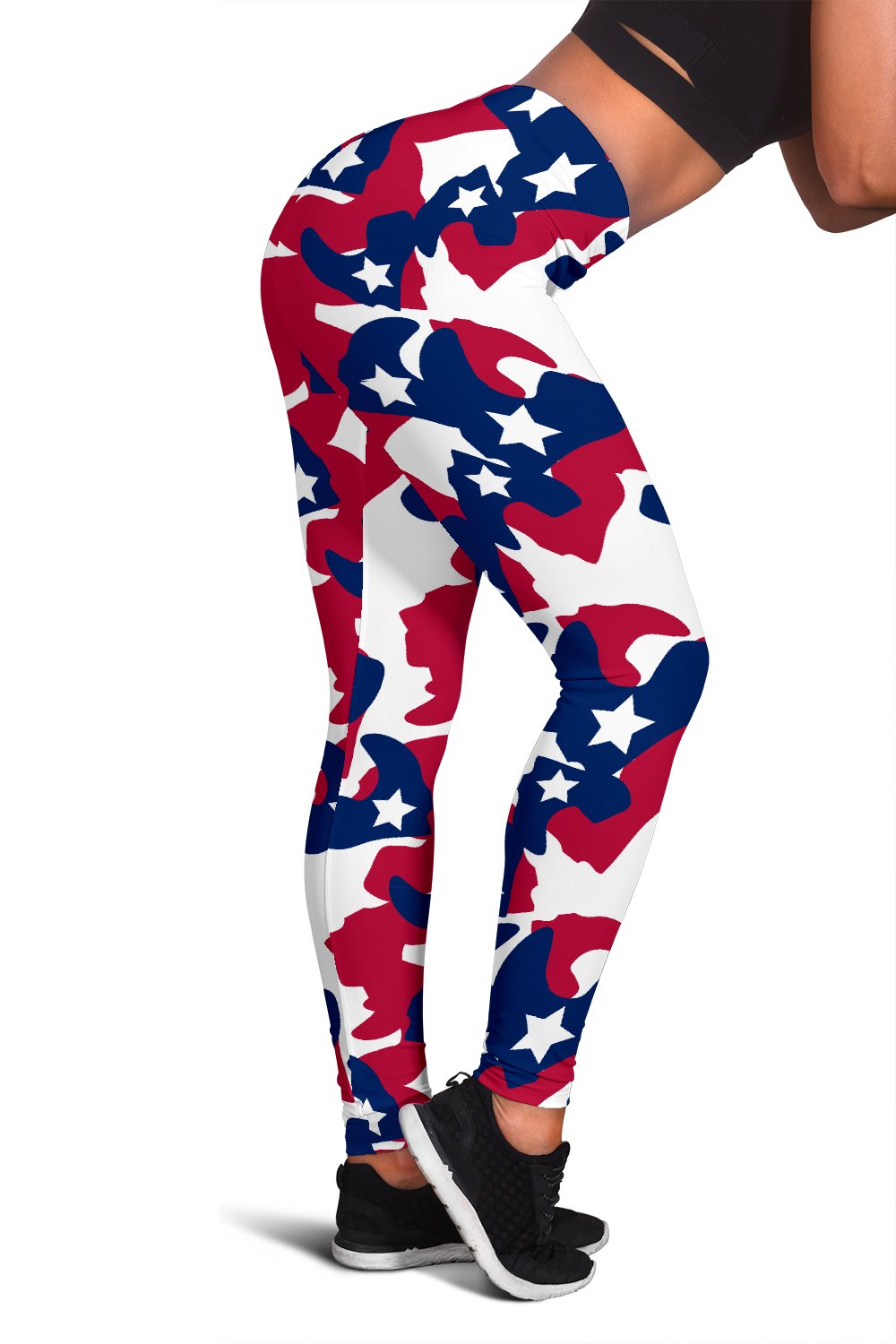 American flag Camo Print Women Leggings